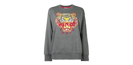 Grey kenzo shop sweatshirt