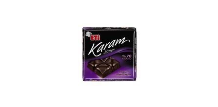 Eti Karam %70 Kakaolu Bitter Çikolata 60 G x 10 Adet Fiyatı