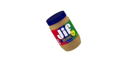 Jif no ilave şeker fıstık ezmesi serpme, 15.5 oz