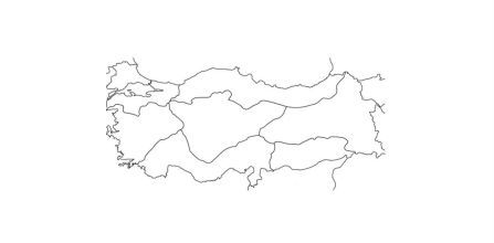 Öğrenmeye Yardımcı Türkiye Dilsiz Haritası