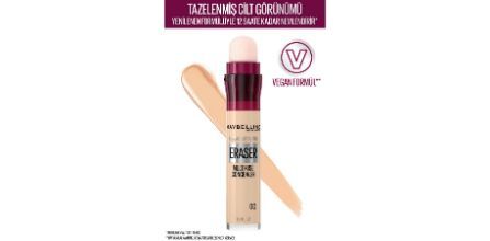 Maybelline 00 Ivory Instant Anti Age Eraser Kolay Uygulanabilir mi?