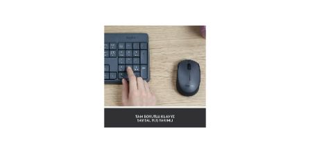 Logitech MK235 USB Kablosuz Klavye Mouse Seti Neleri İçerir?