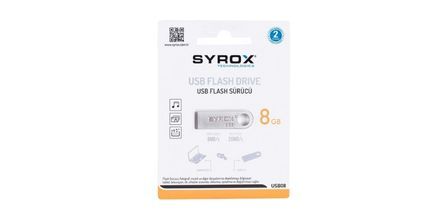 Syrox Metal USB 8 GB Bellek Özellikleri