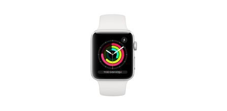 Apple Watch Seri 3 GPS 42 mm Gümüş Rengi Alüminyum Kasa ve Beyaz Spor Kordon - MTF22TU/A Özellikleri