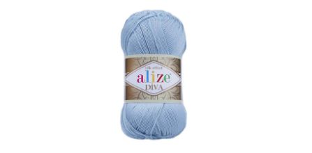 Alize Diva Merserize 350 Deniz Mavisi İp Özellikleri Neler?