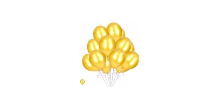 Cansüs 10'lu Sarı Metalik Balon Kalitesi Nasıl?
