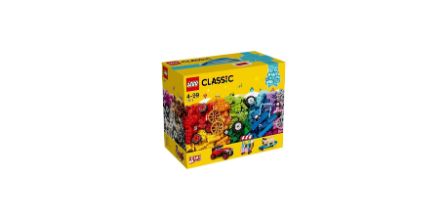LEGO Classic 10715 Tekerlekli Yapım Parçalarının Özellikleri
