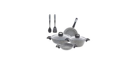 Karaca Biogranit Stella 8 Parts Service Gift Cookware Seti Granite