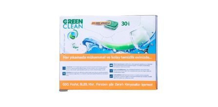Green Clean Bulaşık Makinesi Tableti Özellik ve Fiyatları