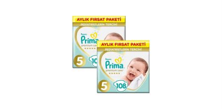 Konforlu Prima Premium 5 Numara Bebek Bezi Özellikleri