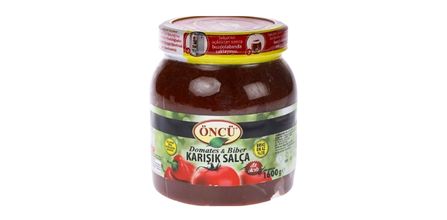  Öncü Domates Biber Karışık Salça 1600 gr 0034374 Yapımı