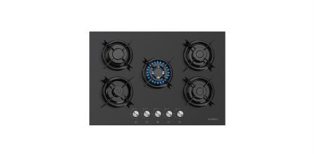 Özel Cam Sistemine Sahip Luxell Dijital Siyah Ankastre Set