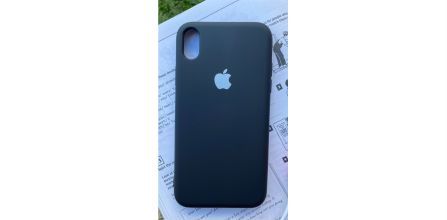 Şık Suppo iPhone XR Logolu Siyah Lansman Kılıf