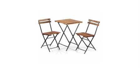 Pratik Kurulumu ile IKEA Bahçe Balkon Masası