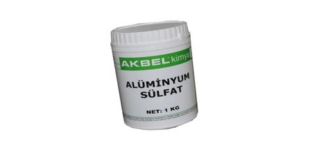 Akbel Alüminyum Sülfat 1 kg Özellikleri