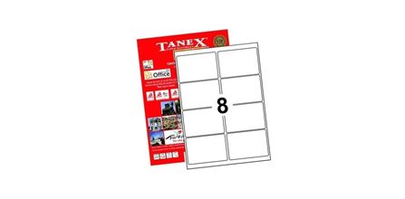 Tanex Etiket Tanex 2008 Özellikleri