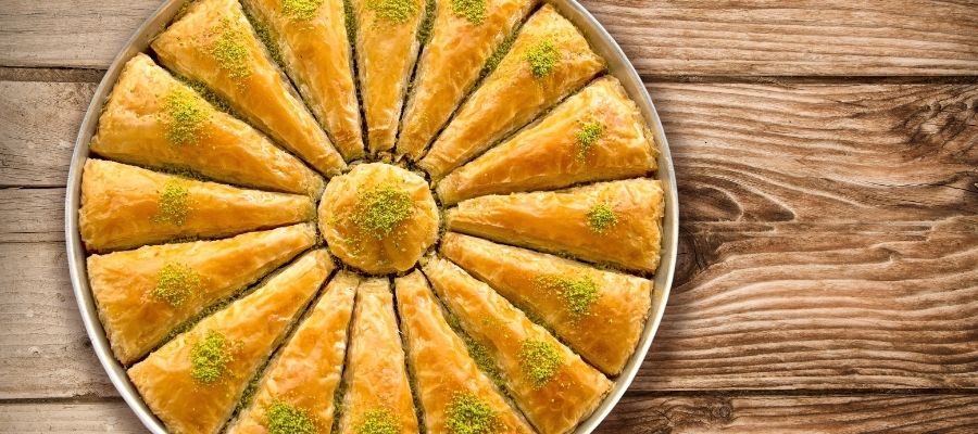 Baklava Cheesecake Sunum Önerileri