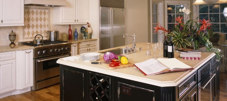 Country Tarzı Mutfak Tasarımında Kullanılan Malzemeler