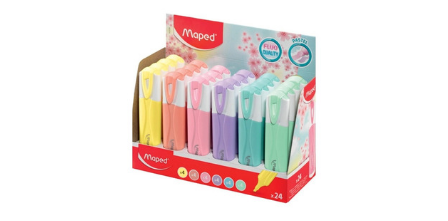 Rengarenk 24'lü Fosforlu Kalem Çeşitleri