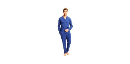 Renkli Erkek Pijama Takımı Rahatlığı