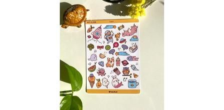 Fabuillusti Cozy Journal Bullet Sticker Seti Özellikleri