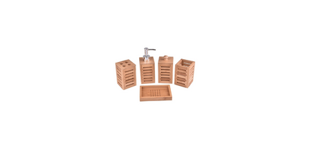 İşlevsel ve Kullanışlı Bambu Banyo Seti Modelleri