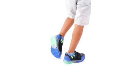 AYN-Shoes Çocuk Siyah-flo Yeşil Çift Cırtlı Ortopedik Spor Ayakkabı Özellikleri