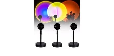 ELROND Gün Batımı Dekoratif Işık Projektör Lambası Kullanımı