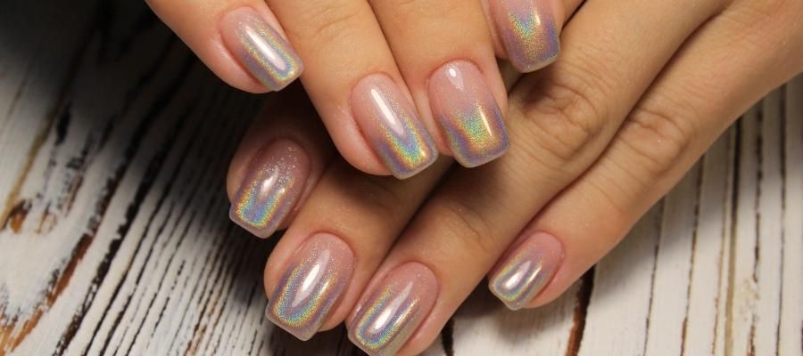 Simli Oje Nail Art Önerileri