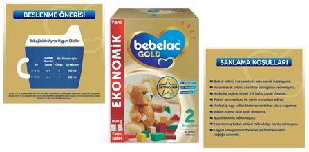 Bebelac Gold 2 Devam Sütü 800 g Özellikleri