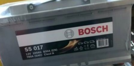 Bosch S5 017 2 Yıl Garantili 12 Volt 100 Amper Akü Özellikleri