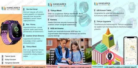 HANGAREX Sim Kartlı Akıllı Saat Çocuklar için Kullanışlı mı?