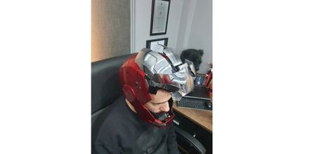 Marvel Demir Adam Iron Man Kask Kullanımı