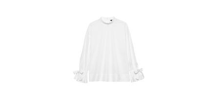 Dikkat Çekici Beyaz Bluz Tasarımları