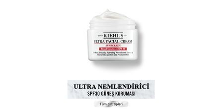 Kiehl's Ultra Facial SPF 30 50 ml 24 Saat Nemlendirici Krem Fiyatları