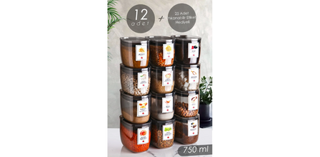 Her Ürün için Uygun Kitchen Life Saklama Kabı