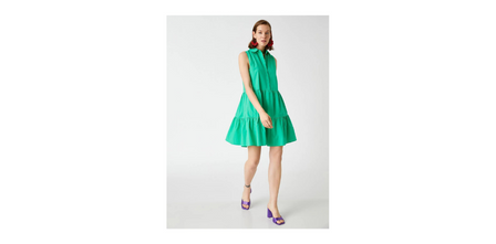 Avantajlı Fiyat Seçenekleriyle Koton Yeşil Elbise