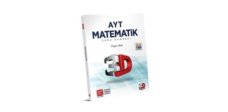 3D Yayınları AYT Matematik Soru Bankası Hologramlı Baskı Özellikleri