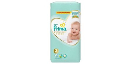 Prima Bebek Bezi Premium Care 3 Beden 52 Adet Ekonomik Paket Özellikleri