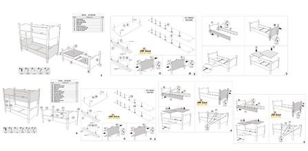 Afilli 90x190 İkili Ayrılabilen Mdf Profilli Beyaz Ranza Kullanımı