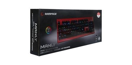 Everest Rampage KB-R19 Manly USB RGB Q Mekanik Gaming Klavye Özellikleri