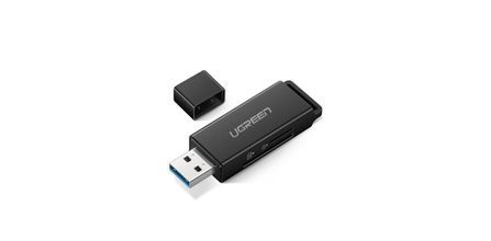 Ugreen USB 3.0 SD ve Micro SD Kart Okuyucu Siyah Fiyatı