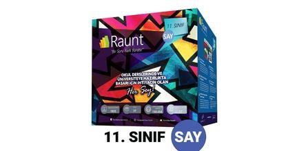 Raunt 11. Sınıf SAY Yapay Zekalı, Üniversiteye Hazırlık Seti Fiyatı