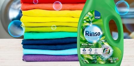 Rinso Sıvı Çamaşır Deterjanı Renkliler için Aloe Vera 3 L Özellikleri