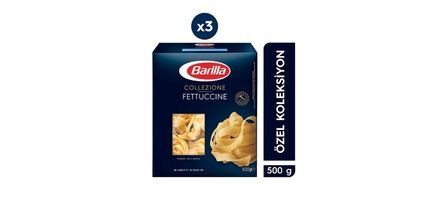 Barilla Fettuccine Makarna 3’lü Fiyatı