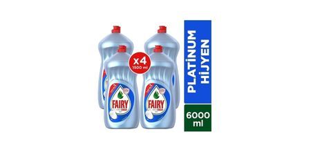 Fairy Platinum Hijyen 6000 ml Sıvı Bulaşık Deterjanı Fiyatı