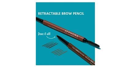 Sephora Retractable Brow Pencil - Geri Çekilebilir Kaş Kalemi Özellikleri