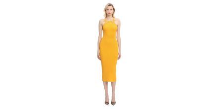 Birbirinden Farklı Kadın Sarı Elbise Modelleri