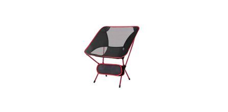 Stil Sahibi Gezginlerin Tercihi Kırmızı Kamp Sandalyesi