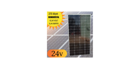 Farklı Alanlarda Kullanılmaya Uygun 275 Watt Güneş Paneli Seçenekleri